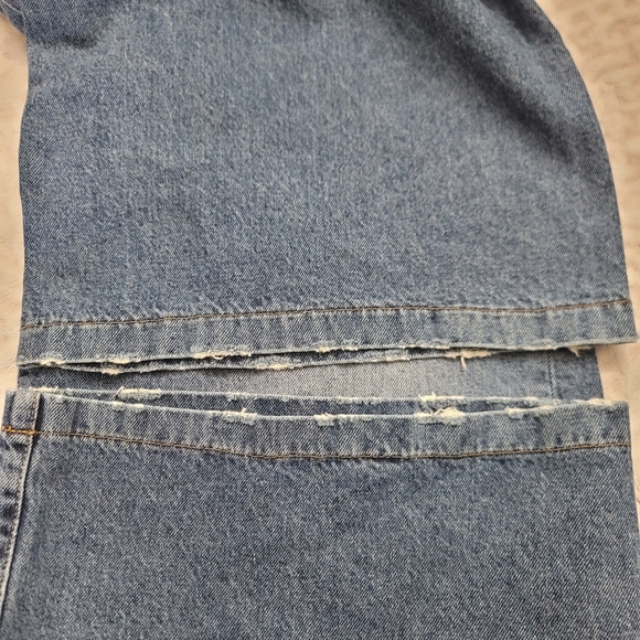 Current/Elliott Women's Wide Leg Crop Jeans Size 29 NWT Bromes Blue - Picture 9 of 16